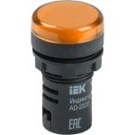 Светодиодная сигнальная лампа IEK AD-22DS желтая BLS10-ADDS-012-K05 (артикул 15165993) – фото 1