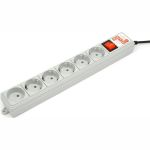 Сетевой фильтр-удлинитель Power Cube 3м 6роз серый SPG(5+1)-B-10 (артикул 15548636) – фото 1