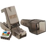 Коннектор SUPRLAN 8P8C STP Cat.6A (RJ-45) безынструментальный 10-0240 (артикул 24888747) – фото 1