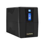 Источник бесперебойного питания ExeGate Power Smart ULB-1000.LCD.AVR.4C13 1000VA 4C13, Black 292789 (артикул 24608259) – фото 1