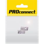 Антенный разъем на кабель PROCONNECT штекер F для кабеля RG-6, 2шт 05-4003-6-8 (артикул 22374279) – фото 1