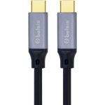 Кабель-адаптер USB 3.1 Type C (m) - USB 3.1 Type C (m), Power Delivery, 1,5 м, чёрный Belsis BW8904 (артикул 20462338) – фото 1