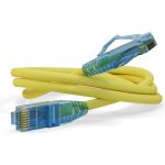 Патч-корд Hyperline PC-LPM-UTP-RJ45-RJ45-C6-1M-LSZH-YL U/UTP, Cat.6 100% Fluke Component 230213 (артикул 16522826) – фото 1