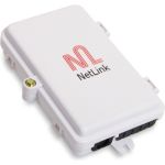 Тупиковый настенный бокс Netlink FTTH-04 внешний УТ000001709 (артикул 22871643) – фото 1