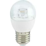 Светодиодная лампа Ecola globe LED Premium 7,0W G45 220V E27 4000K прозрачный шар с линзой композит 75x45 K7FV70ELC (артикул 22441083) – фото 1