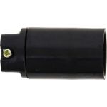Карболитовый подвесной патрон EKF Е14 черный PROxima SQLHC-E14-s-s (артикул 16146257) – фото 1