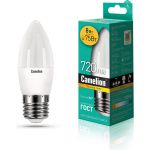 Светодиодная лампа Camelion LED8-C35/830/E27 8Вт 220В 12389 (артикул 15905320) – фото 1