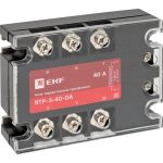Твердотельное трехфазное реле EKF RTP-40-DA PROxima rtp-3-40-da (артикул 23090721) – фото 1