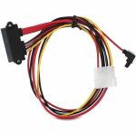 Переходник VCOM molex+SATA/SATA, 15pin+7pin, длина - 45см, питание - 15см VHC7702 (артикул 16267854) – фото 1