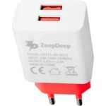 Зарядное устройство ZeepDeep EnergyPlug 2 USB X 2.4A 802075 (артикул 23550561) – фото 1