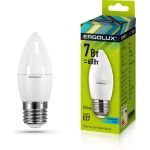 Электрическая светодиодная лампа Ergolux LED-C35-7W-E27-4K Свеча 7Вт E27 4500K 172-265В 13298 (артикул 15911585) – фото 1