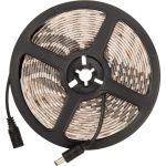 Светодиодная лента Lamper LED силикон 5м, 12В, 10 мм, IP65, SMD 5050, 60 LED/m, свет синий 141-493 (артикул 21885700) – фото 1
