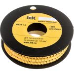Маркировочное кольцо IEK МК 0-1.5мм, 0, 1000шт/ролл UMK00-0 (артикул 15165176) – фото 1