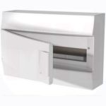 Бокс ABB Mistral41 18М настенный, непрозрачная дверь с клемм, белый 1SPE007717F9976 (артикул 16024119) – фото 1