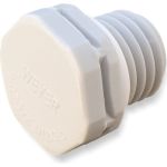 Заглушка отверстия WEYER WQPOVK-M12-HJ OW - заглушка вент., нар. M12x1.5 WE5300100 (артикул 23561049) – фото 1