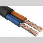 Провод ПВСн iTOK 2x2,5 ГОСТ черный (30 метров) i-KPP-PVSN-225-30-B (артикул 23612865) – фото 1