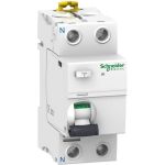 Выключатель дифференциального тока Schneider Electric 2п 25A 30mA тип AC iID Acti9 SchE A9R41225 (артикул 15169846) – фото 1