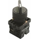 Переключатель CHINT NP2-ED25 2 полож. с фиксацией 1НЗ +1НО IP40 573781 (артикул 22961931) – фото 1