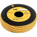 Маркировочное кольцо IEK 1-2.5мм, 9, МК, 1000шт/ролл UMK10-9 (артикул 15165198) – фото 1