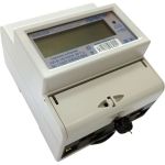Однофазный многотарифный счетчик электроэнергии Пульсар 1Тш-1/2-10/100-1-3-0, ЖКИ, 100А, RS485, автоменю Н00016000 (артикул 23933943) – фото 1