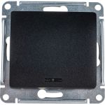 1-клавишный механизм выключателя Schneider Electric скрытой проводки Glossa 10А IP20 1а 10AX антрацит GSL000713 (артикул 18145459) – фото 1