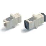 Оптический проходной адаптер SC-SC Hyperline, FA-P11Z-SC/SC-N/BK-BG MM, simplex, корпус пластик 242826 (артикул 16521838) – фото 1
