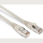 Патч-корд Hyperline PC-LPM-STP-RJ45-RJ45-C6-10M-LSZH-GY F/UTP, экранированный, Cat.6 42409 (артикул 19590462) – фото 1