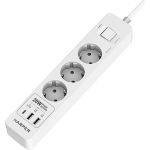 Сетевой фильтр Harper удлинитель UCH-430 White PD3.0 H00003201 (артикул 21740842) – фото 1