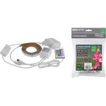 Комплект светодиодной ленты TDM SMD5050-30 LED/м-12 В-7,2 Вт/м 1 м 12 Вт, IR-контроллер SQ0331-0228 (артикул 18151009) – фото 1