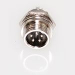 Разъем MIC12 5P штекер Pro Legend металл на корпус, PL2223 (артикул 24604899) – фото 1