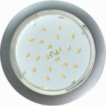 Встраиваемый светильник Ecola GX53 5355 Легкий Серебро 25x106 FS5355ECD (артикул 16949545) – фото 1