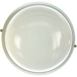 Влагозащищенный светильник Navigator 94 806 NBL-R1-100-E27/WH НПБ 1101 бе��ый круг 100Вт IP54 94806 (артикул 15525163) – фото 1