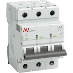 Автоматический выключатель EKF AV-6 3P 25A 6kA AVERES SQmcb6-3-25D-av (артикул 16126464) – фото 1