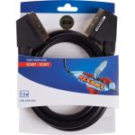 Кабель REXANT SCART - SCART 21pin 1.5м Gold 06-3075 (артикул 22221957) – фото 1
