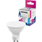 Светодиодная лампа КОСМОС LED 10,5Вт 220В GU10 3000K, LkecLED10.5wGU10C30 (артикул 22880865) – фото 1