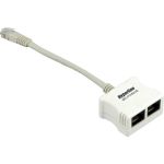 Разветвитель Hyperline SPL-YT4-E2-U2 RJ-45 4Pr.T568A/T568B 2Pr.10BASE + 2Pr.USOC 34526 (артикул 16522663) – фото 1