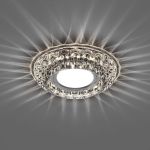 Потолочный светильник FERON 15LED 2835 SMD 4000K, MR16 50W G5.3, прозрачный, CD987 32664 (артикул 16005783) – фото 1