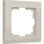 Рамка на 1 пост WERKEL W0011803 Stark слоновая кость a050918 (артикул 23164275) – фото 1