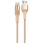 Кабель USB Borofone BX21 для Type-C, 3.0А, длина 1м, золотой 762136 (артикул 18686418) – фото 1