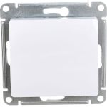 1-клавишный механизм переключателя Schneider Electric СП Glossa сх. 6 10AX белый GSL000161 (артикул 15873829) – фото 1