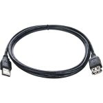 Удлинительный кабель Telecom USB2.0 Am--Af 1,5 м, черный TUS6990-1.5M (артикул 16170761) – фото 1