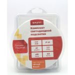 Комплект светодиодной ленты Apeyron 12В, 4,8Вт/м, smd 3528, 60 д/м, IP65, 2.5 м, коннектор, БП, т.б. 10-21 (артикул 15845612) – фото 1