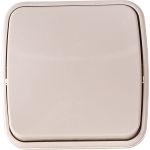 1-клавишный выключатель TDM открытой установки IP20 10А, слоновая кость ""Дача"" Народная SQ1824-0014 (артикул 21451828) – фото 1
