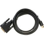 Кабель Cablexpert mDP-DVI 20M/25M, 1.8м, черный, позолоченные разъемы, пакет CC-mDPM-DVIM-6 (артикул 19559796) – фото 1
