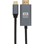 Кабель USB Type-C - HDMI REXANT 4K UHD, 2 метра 17-6402 (артикул 22137483) – фото 1