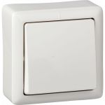 1-клавишный выключатель Schneider Electric ХИТ, О/У, 6А, 250В, белый VA16-131I-B (артикул 16313845) – фото 1