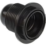 Карболитовый патрон REXANT с кольцом Е27 черный 11-8816 (артикул 16129803) – фото 1
