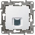 1-местная компьютерная розетка Legrand Etika Белый RJ45 6 категории UTP 672253 (артикул 18120247) – фото 1