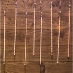Светодиодная гирлянда NEON-NIGHT Тающие сосульки 8х50см, 240 LED, цвет свечения: тёплый-белый 256-416 (артикул 15992034) – фото 1