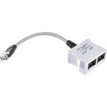 Разветвитель Hyperline SPL-YT4-E2-E2 RJ-45 4Pr.T568A/T568B 2 x 2Pr.10BASE-T 34525 (артикул 16522940) – фото 1